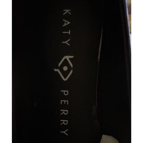 Katy Perry Size 8.5M Evie Daisy Black Patent Leather Flats NIB NEW KP2204 - Picture 4 of 8